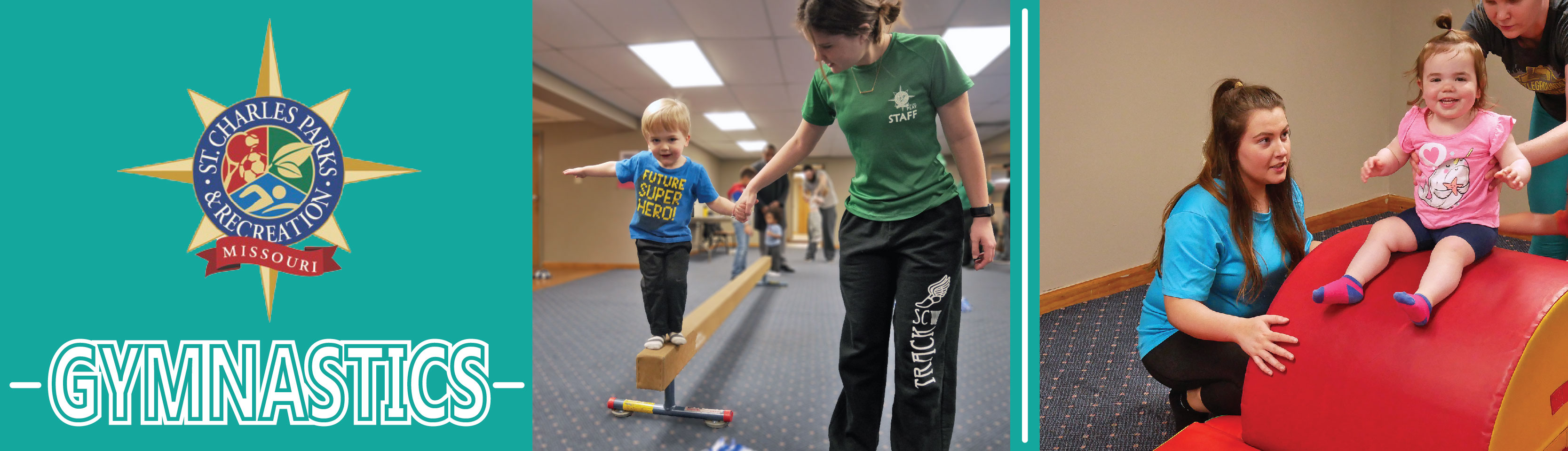 Image of kids doing gymnastics