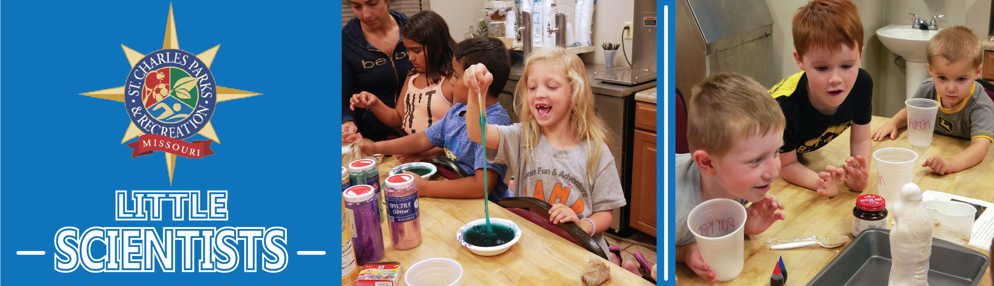 Image of kids and science experiments